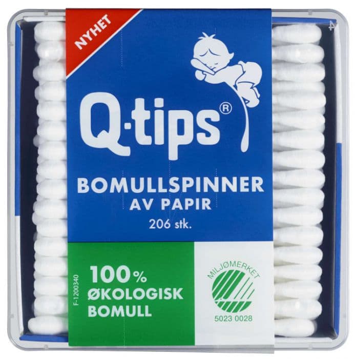 Q-Tips Bomullspinner 206stk 