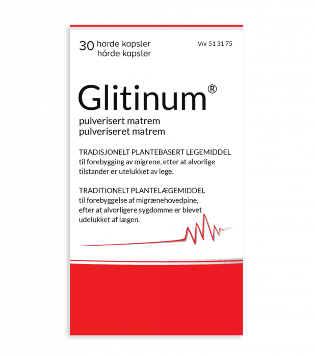 Glitinum kaps 100mg 30 stk