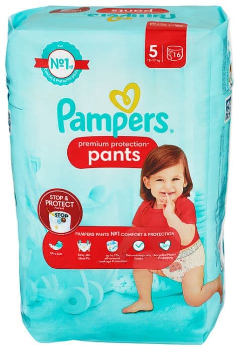 Pampers Premium Pants S5 12-17kg 16stk