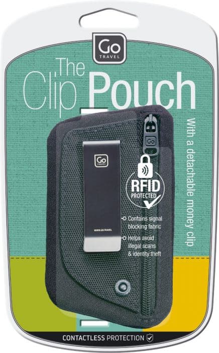 Go Travel Kortholder Clip Pouch RFID 1 stk
