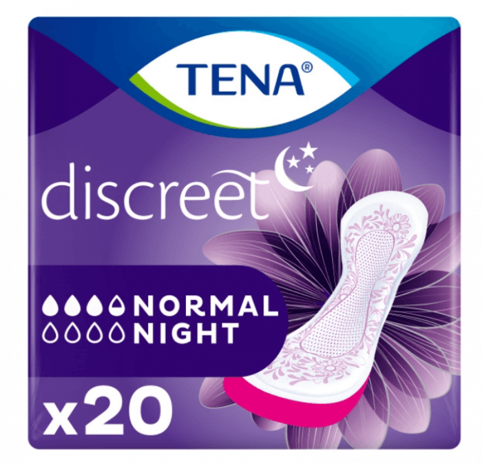 Tena Discreet Normal night 20 stk