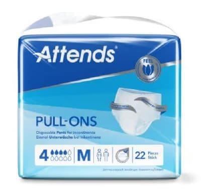 Attends Pull-Ons 4 M bleiebukse 22 stk