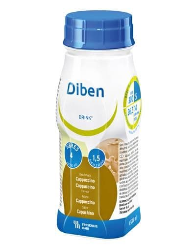 Diben Drink næringsdrikk cappuccinosmak 4x200 ml 
