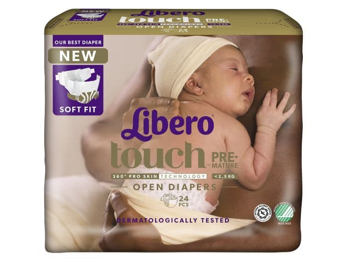 Libero Touch Premature bleie 24 stk
