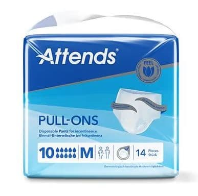 Attends Pull-Ons 10 M bleiebukse 14 stk