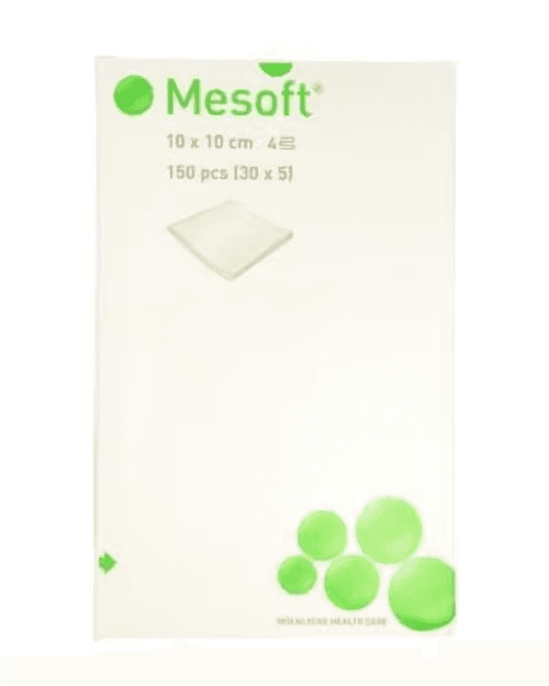 Mesoft sterile kompresser 10x10 cm 30x5 stk