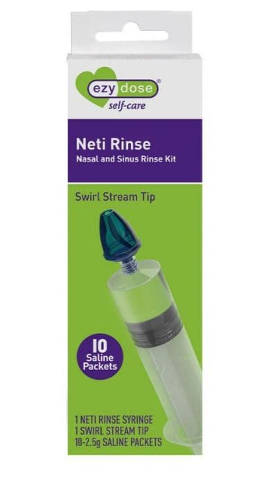 Neti Rinse neseskyllesprøyte med enkeltdoser salt 1 stk