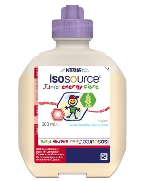 Isosource Jr Energy Fibre 1,5 12x500 ml