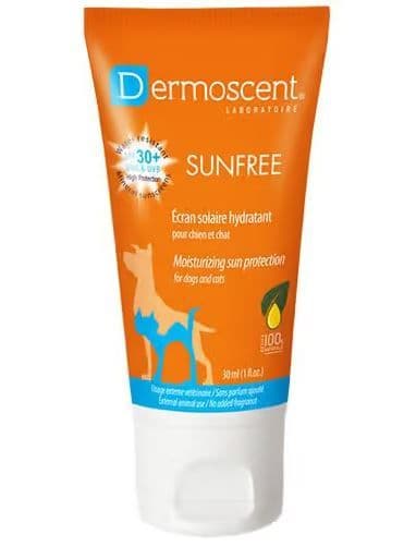 Dermoscent SUNFREE solkrem SPF 30+ til hund og katt 30 ml