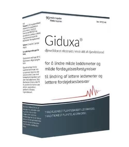 Giduxa kapsler 90 stk