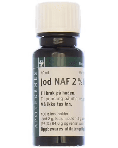 Jod NAF 2% liniment 10 ml