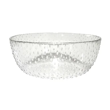 Raw glassskål Ø20,5 cm, Klar