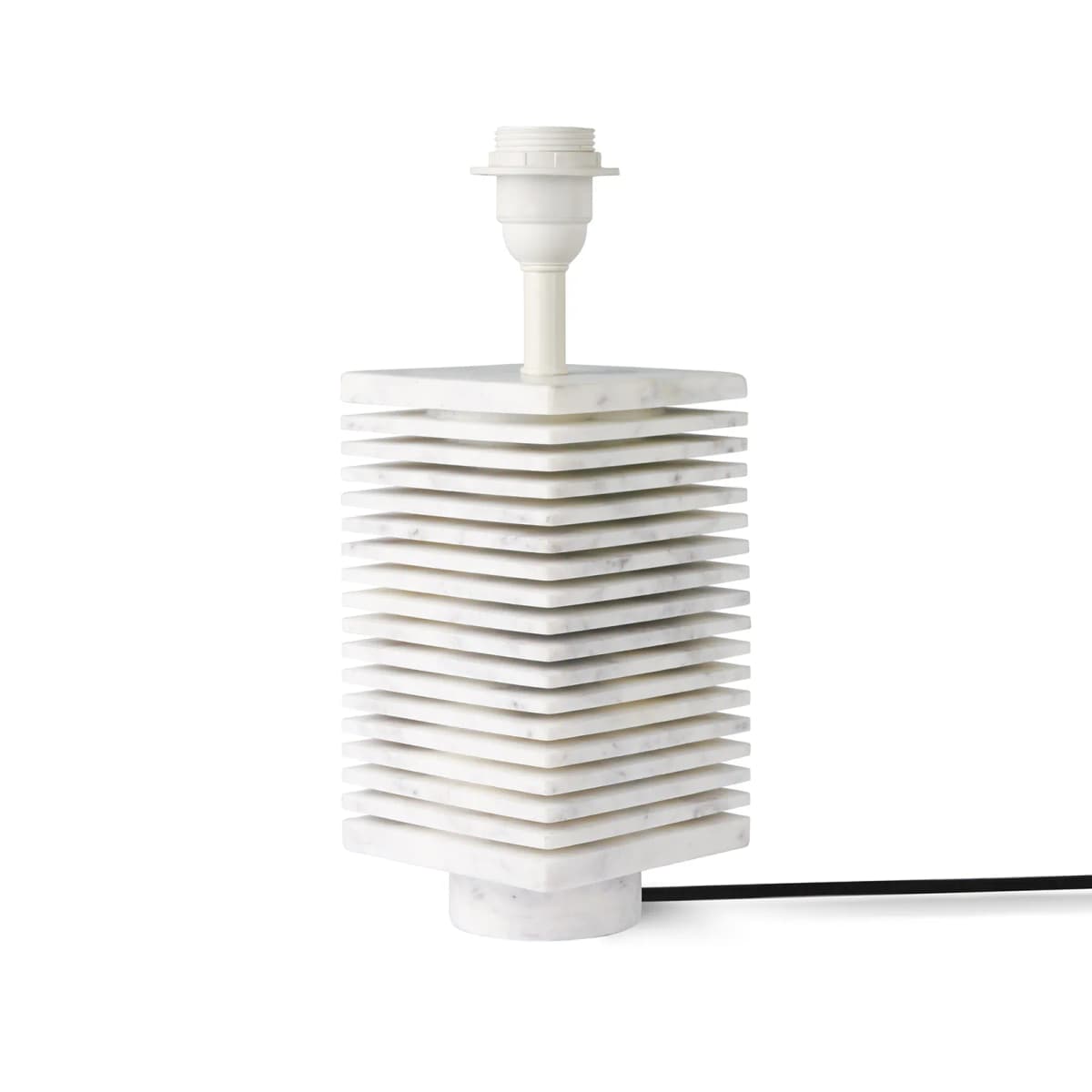 Ribbed lampefot, Hvit