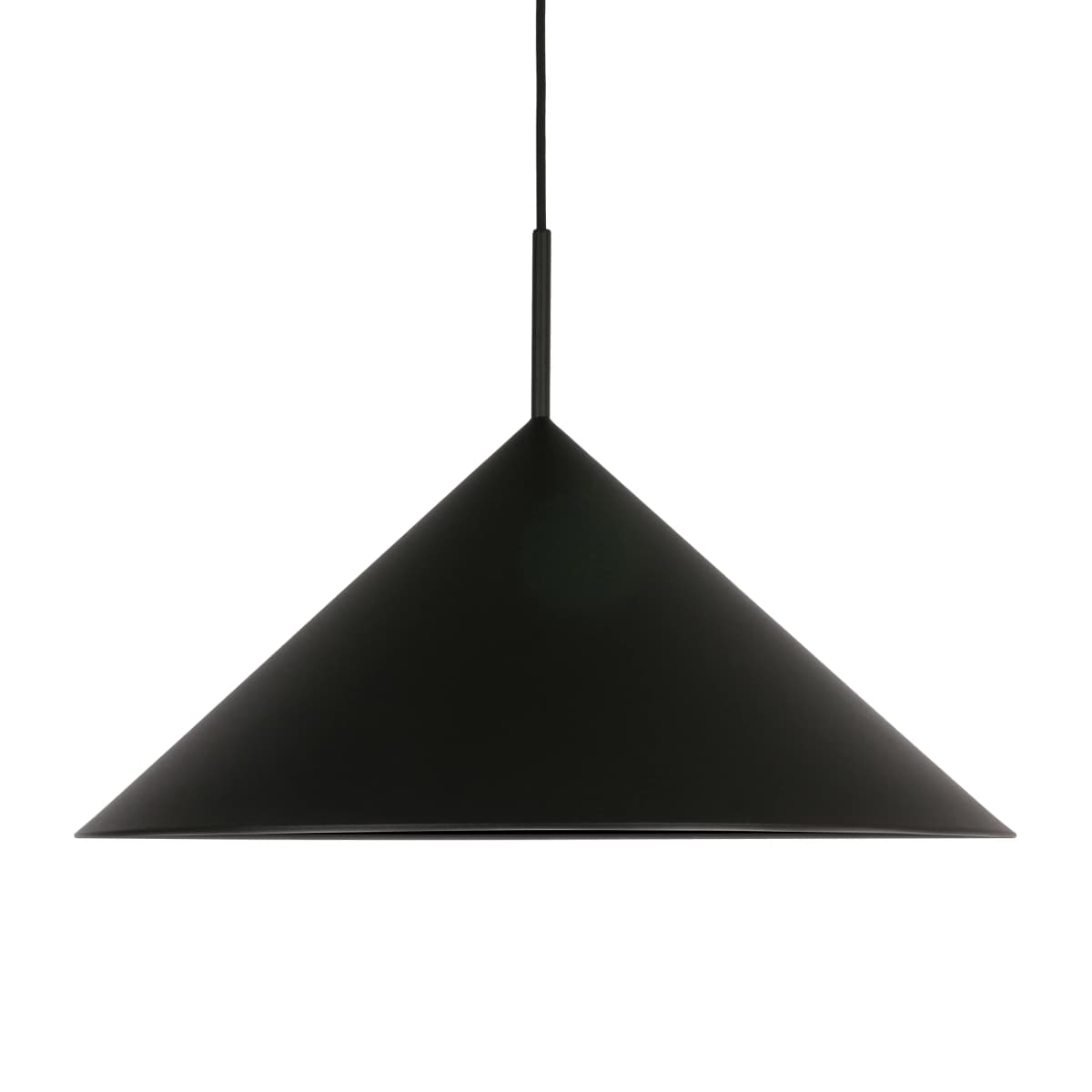 Triangle taklampe, svart