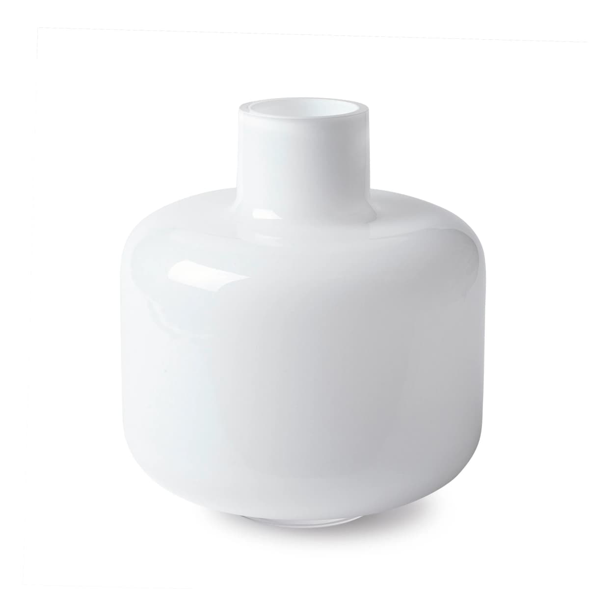 Ming vase, hvit