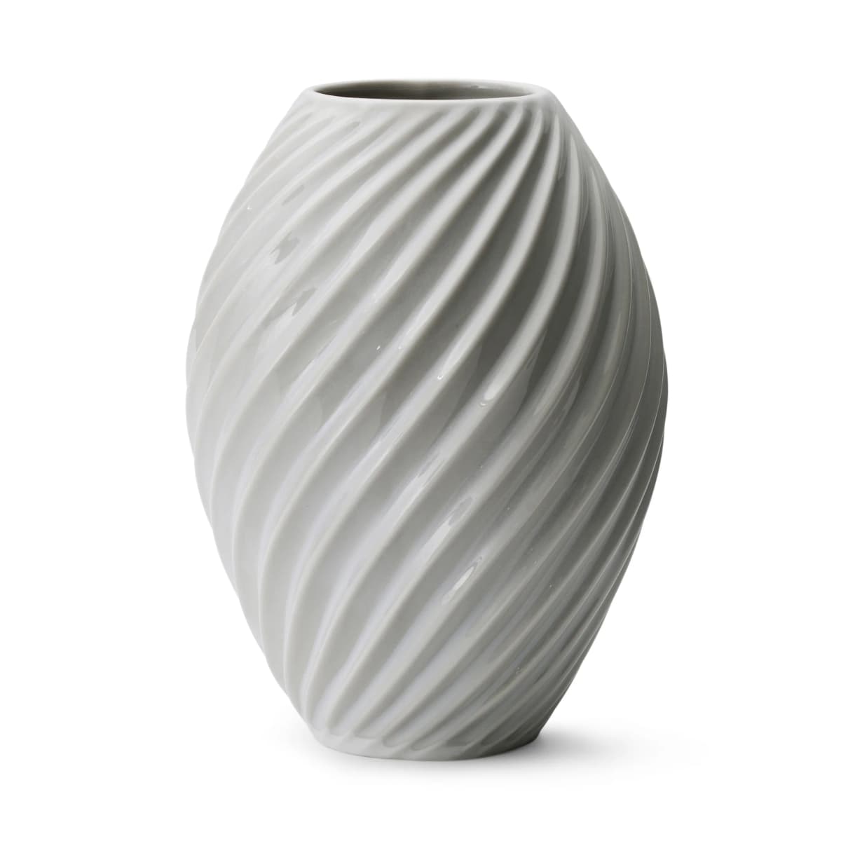 Morsø River vase 21 cm, Hvit