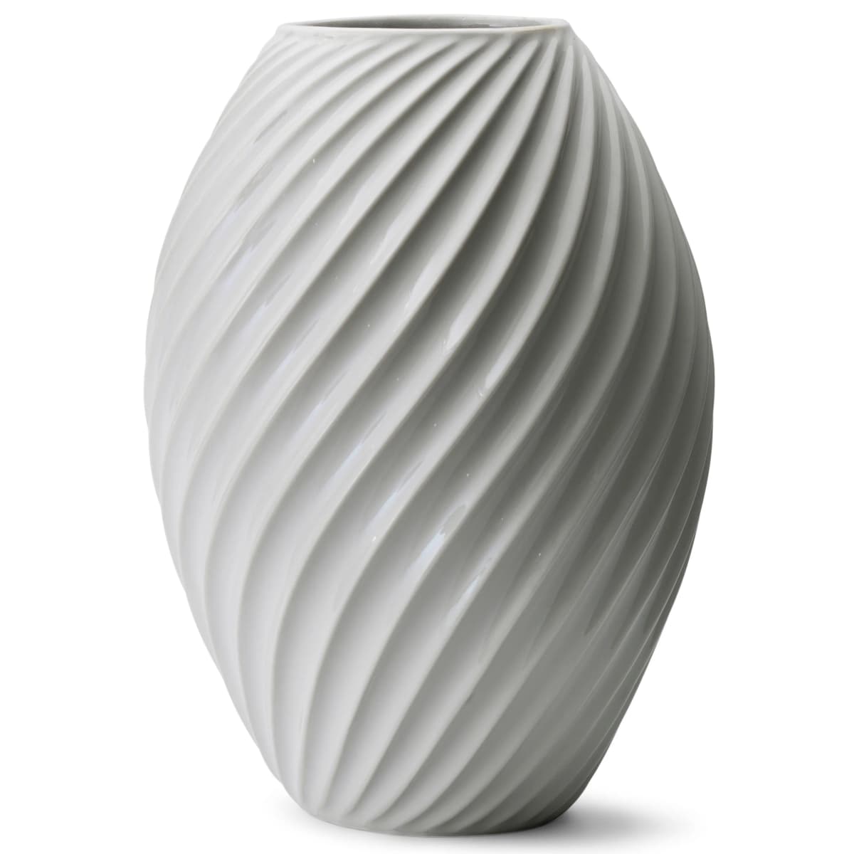 Morsø River vase 26 cm, Hvit