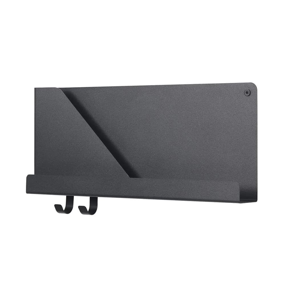 Folded hylle liten, Sort