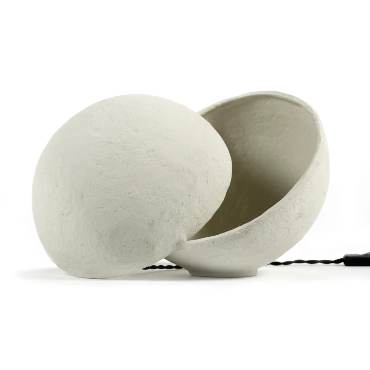 Earth bordlampe, Hvit