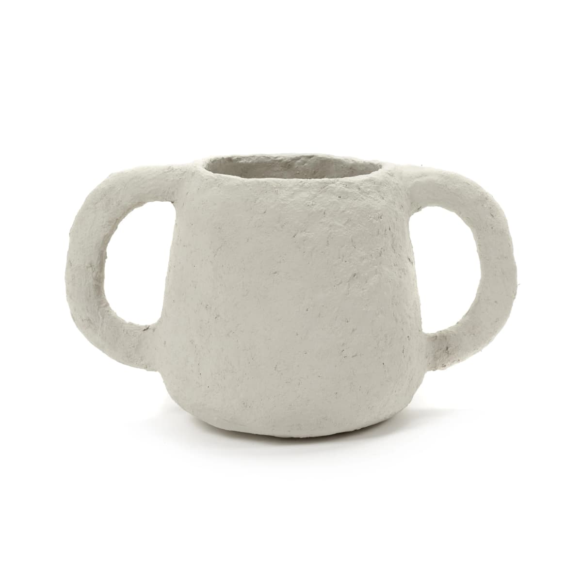 Earth krukke Ø 14 cm, Beige