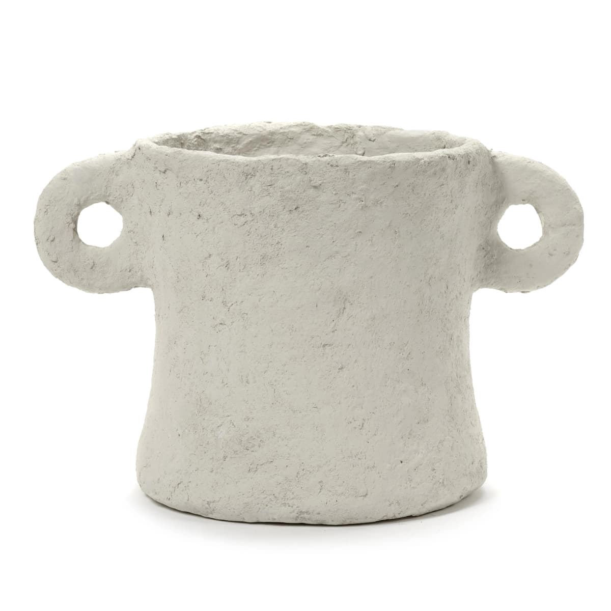 Earth krukke Ø 22 cm, Beige