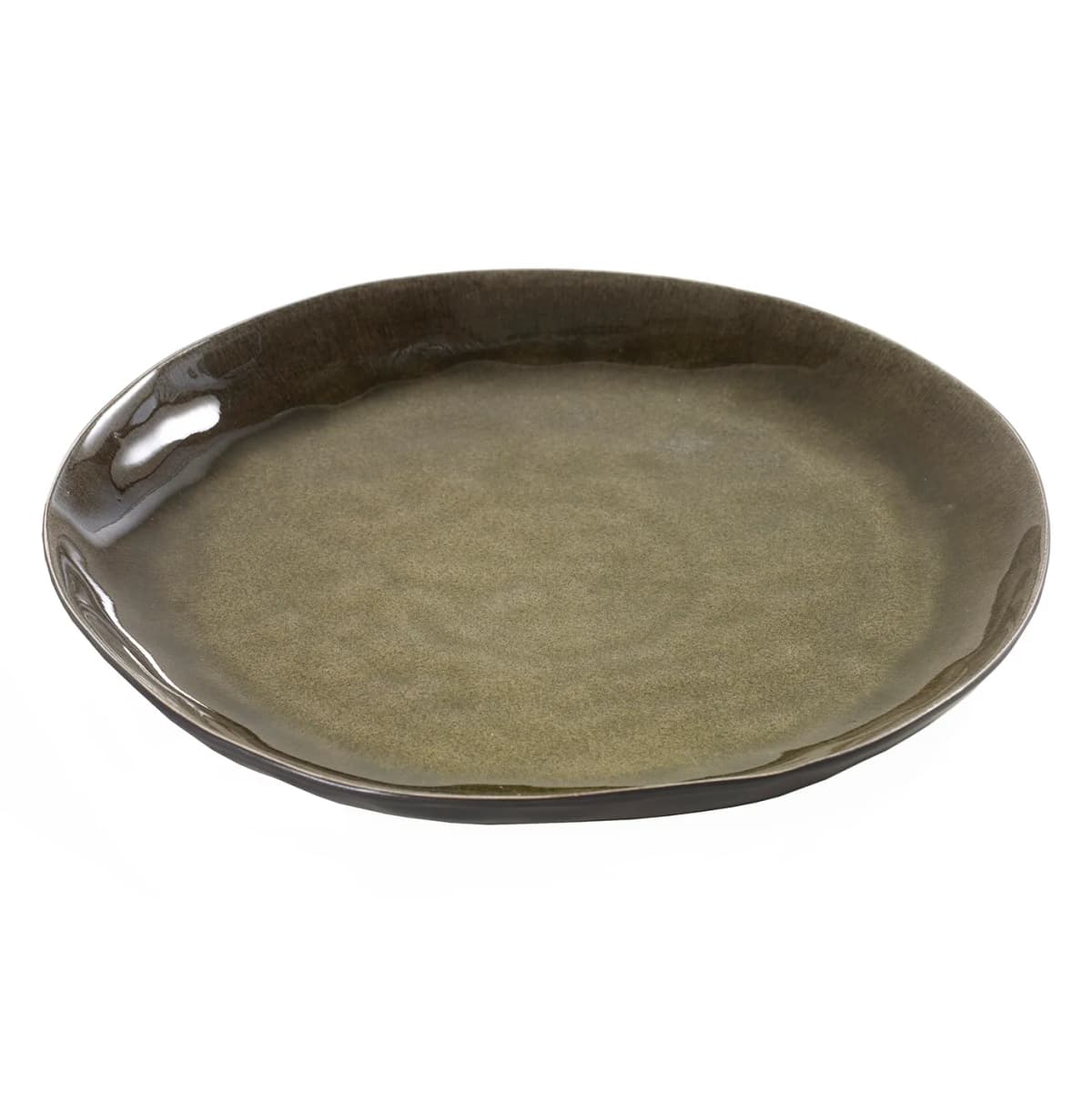 Pure tallerken 28 cm, Green