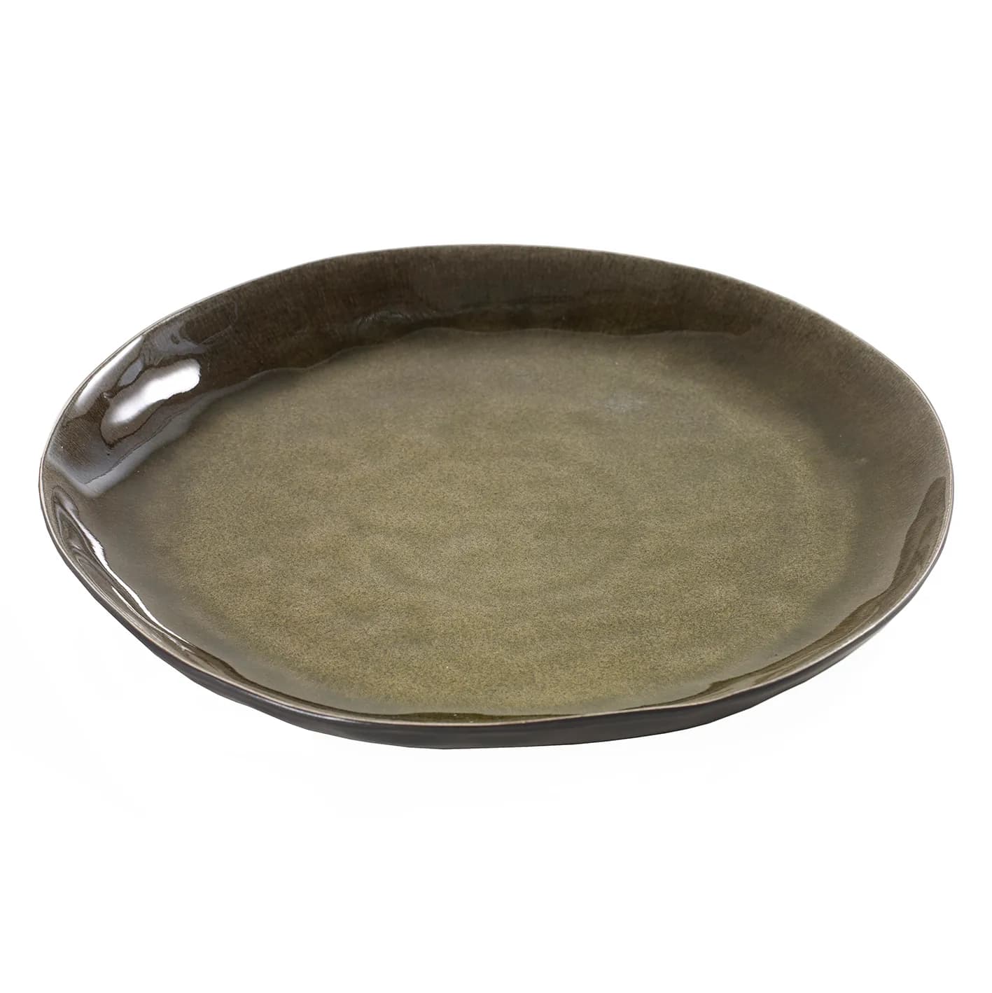 Pure tallerken 28 cm, Green