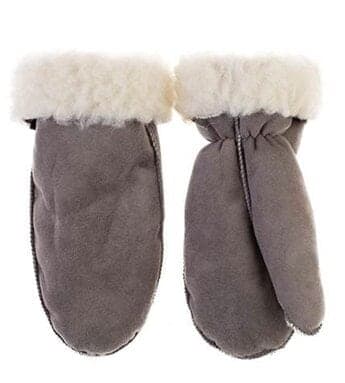 Votter Adult Mittens Light Grey
