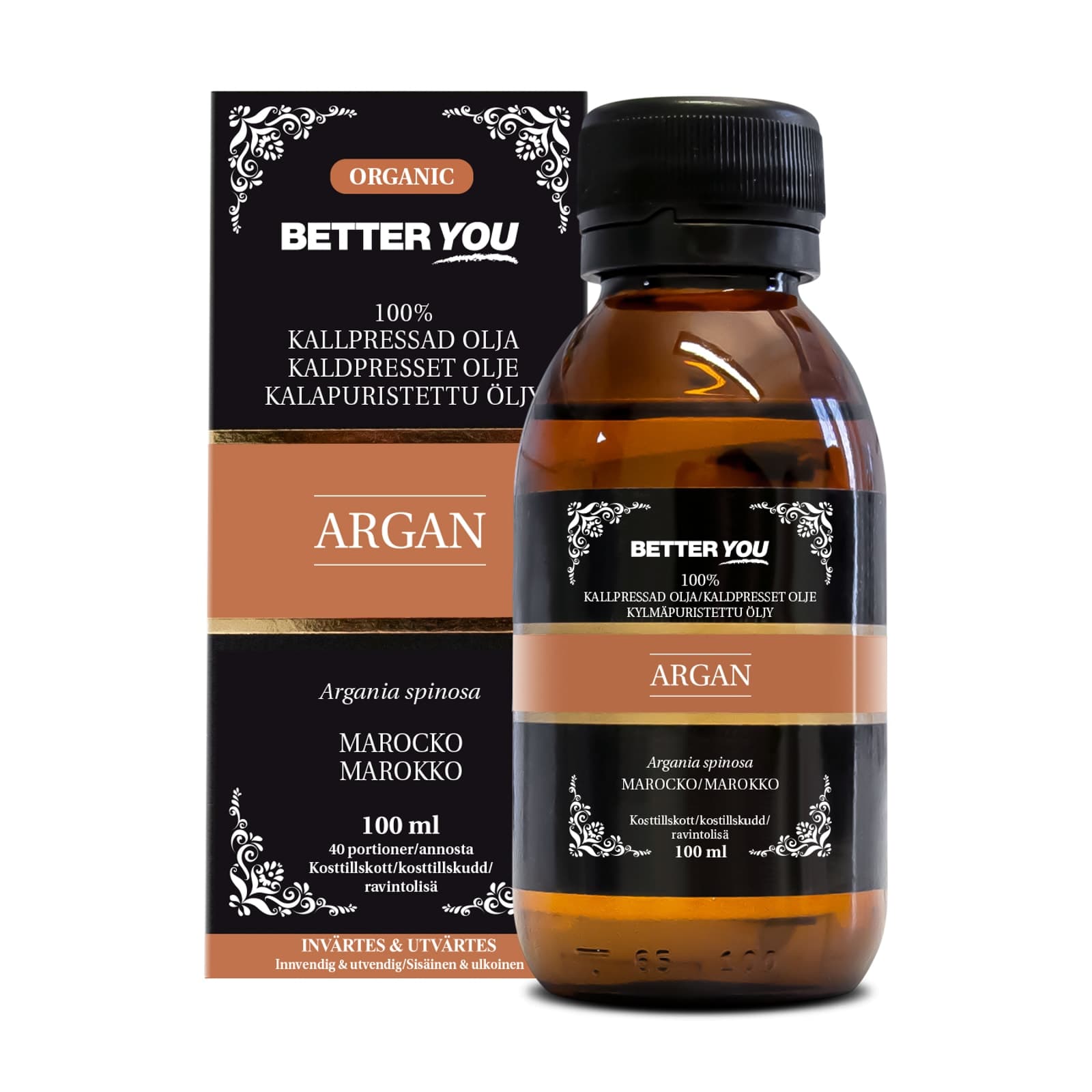 Better You Arganolje Øko Kaldpresset 100 ml