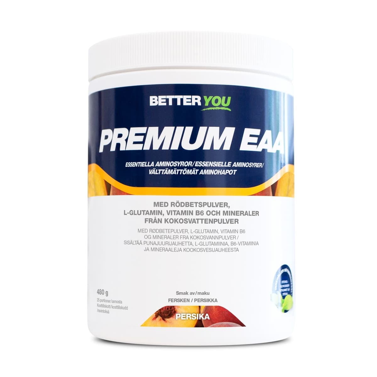 Better You Premium EAA fersken 480 g