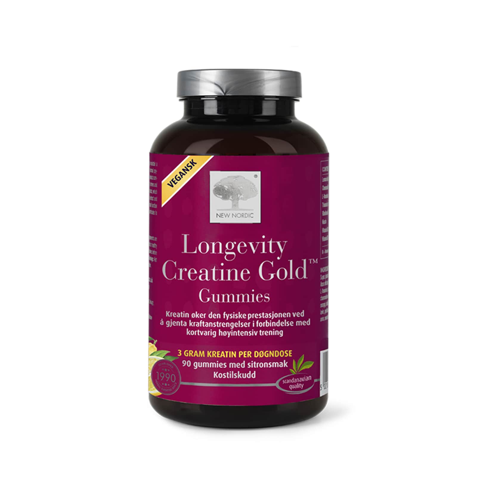 Longevity Creatine Gold Gummies