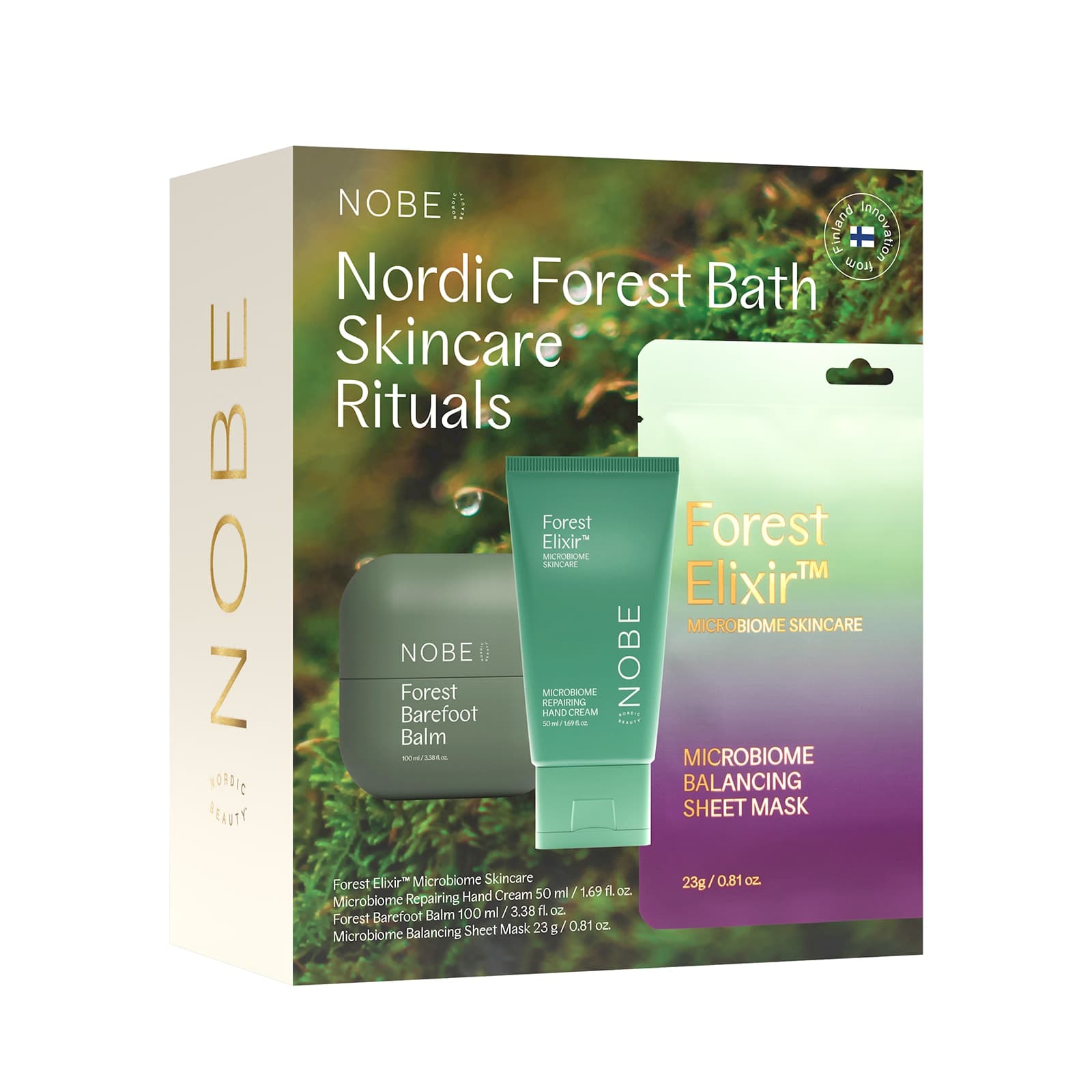 NOBE Nordic Forest Bath Skincare Rituals