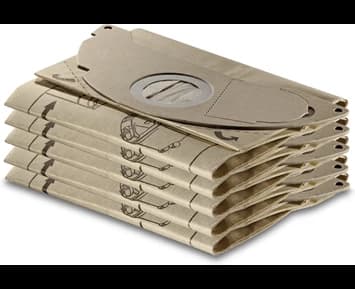 Kärcher Filtersett – 5 stk poser + 1 mikrofilter