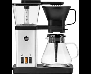 OBH Nordica Blooming Silver coffe maker
