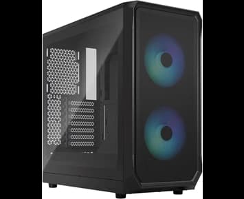 Fractal Design Focus 2 RGB Black tempered glass