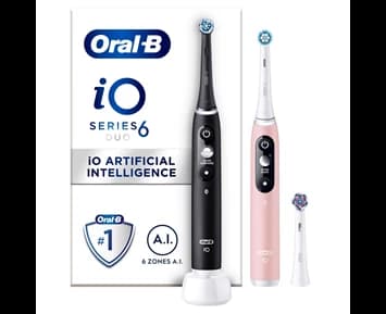 Oral-B iO6 Series M6 - Black/Light Rose