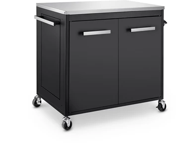 Austin and Barbeque AABQ - Trolley Table With Full Doors
