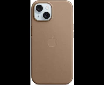 Apple iPhone 15 FineWoven Case with MagSafe - Taupe