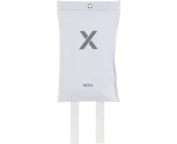 Nexa FB-120 VMD Brannteppe Silikon Hvit 120x120 cm
