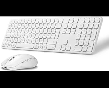 Andersson WSK-M3000 - Wireless Keyboard and Mouse Kit 2.4G+BT White