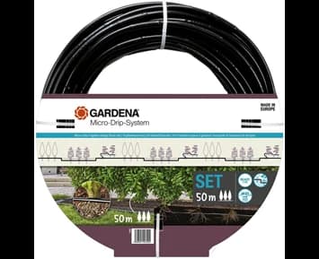 Gardena Set Droppslang 50m buskar / häckar komplett