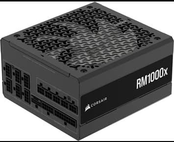 Corsair RM1000x, 1000 Watt, ATX 3.1, 80 PLUS GOLD