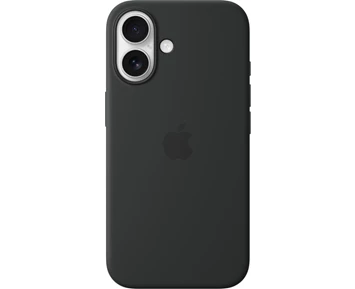 Apple iPhone 16 Silicone Case with MagSafe - Black