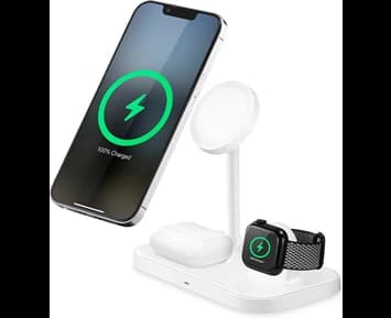 Andersson WSC- Q2200 - Magnetic Wireless Charger Stand 3in1 15W