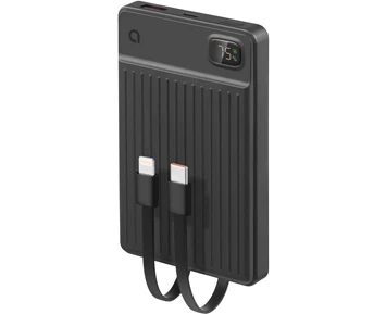 Andersson Powerbank PRB-C1000 – 10.000 mAh med innebygde kabler