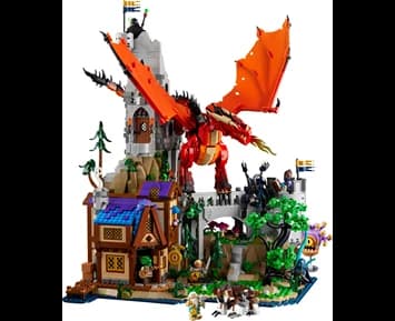 LEGO Ideas Dungeons & Dragons: Den røde drages fortelling 21348