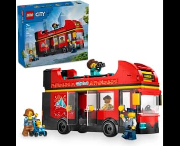 LEGO City Rød dobbeltdekker-turistbuss 60407