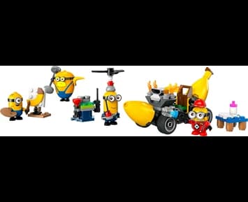 LEGO Minions og bananbil 75580