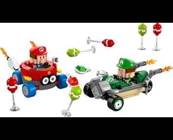 LEGO Mario Kart – Baby Mario mot Baby Luigi 72034