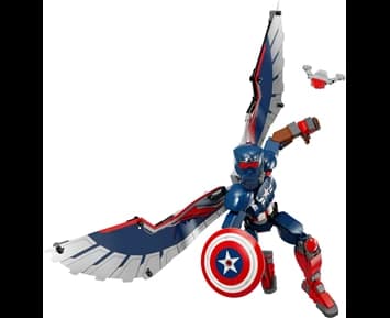 LEGO Super Heroes Byggbar figur av nye Captain America 76296